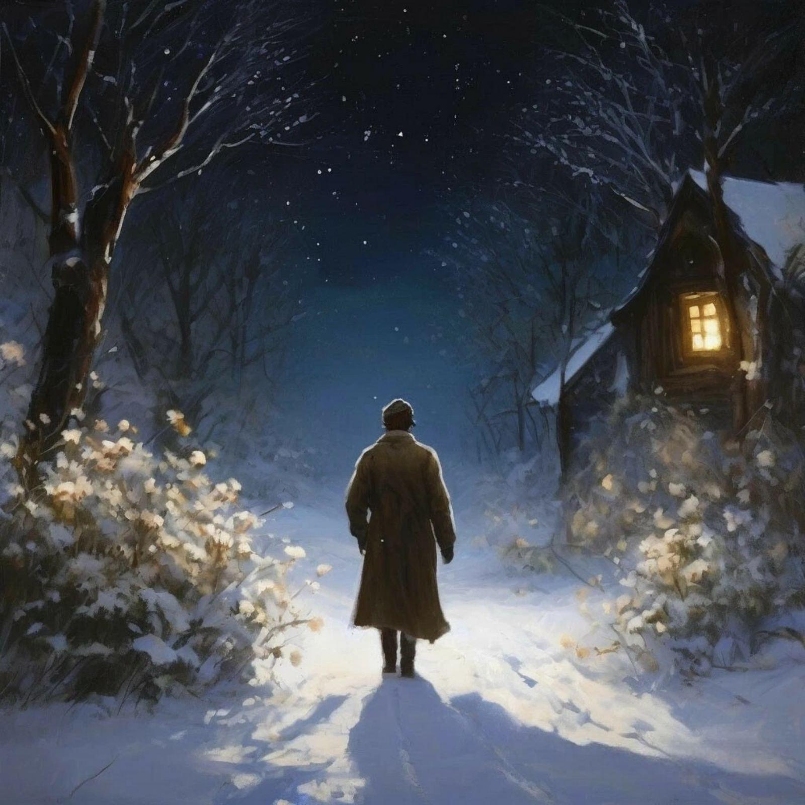 философские стихи Як часта я ў зімнюю ноч