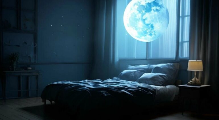 стихи о любви И вновь луна холодными лучами