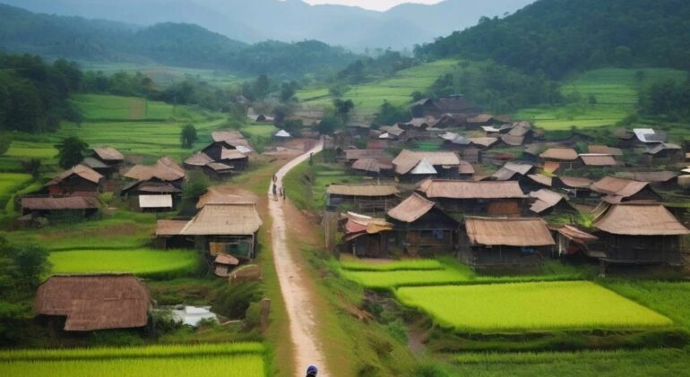 стихи о жизни Я словно гость в родном селе